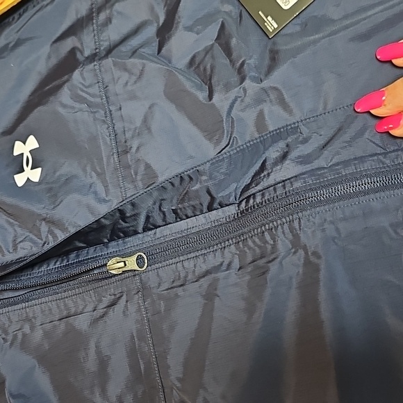 NWT Under Armour Storm Proof Cloud Strike Navy SZ LARGE - Picture 11 of 13